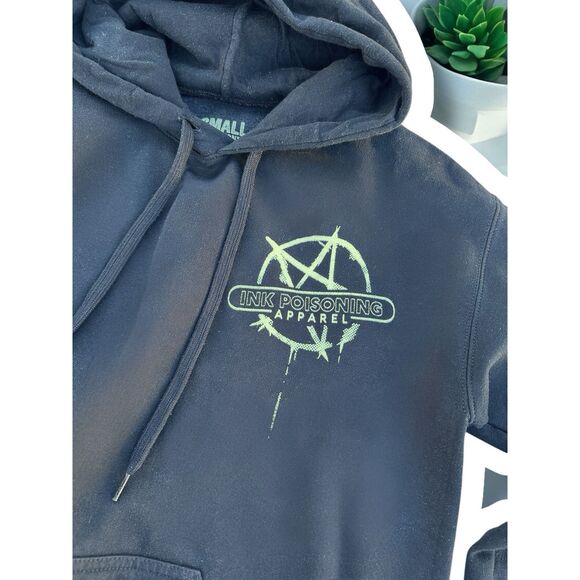 INK POISONING APPAREL Sunday Service Pullover Hoodie Sz Small - Picture 4 of 5